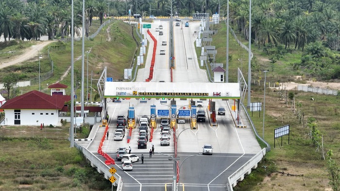 3,3 Juta Kendaraan Melintas di Tol Sumatera di Arus Mudik-Balik Idul Fitri