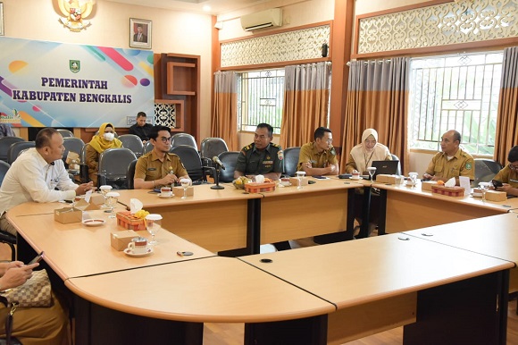 Pemkab Bengkalis Ikuti Rakor Pengendalian Inflasi dan Strategi Pertumbuhan Ekonomi