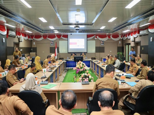Pimpin Rapat MCP 2025, Pemkab Kampar Fokus Tingkatkan Tata Kelola Pemerintahan Good Governance dan Good Govermant
