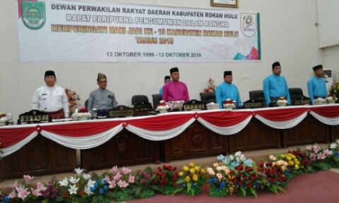 Masperi Sebut HUT Rohul ke 19 Momentum Harmonisasi Pemerintahan