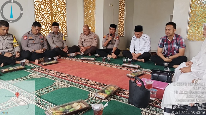 Polsek Benai Gelar Tahun Baru Islam Bersama Ustadz Riffi Maulidri