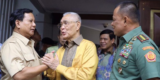 Blak-blakan Gatot Nurmantyo, 'Jujur Saya Mengidolakan Prabowo Subianto'