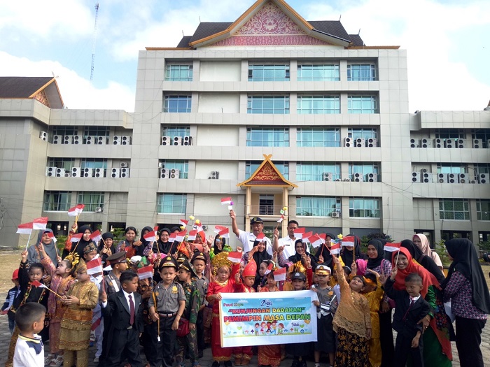 Plh Asisten III Inhil Lepas Field Trip PAUD Ziqra