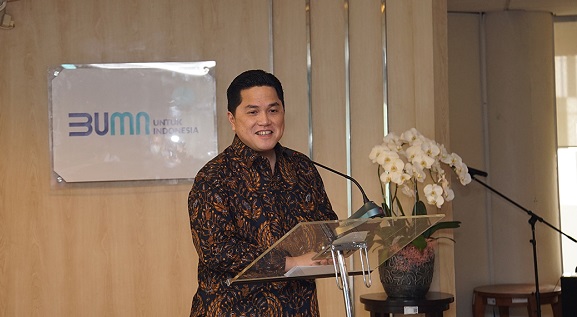 Erick Thohir Rombak Direksi PT  Perusahaan Pengelola Aset