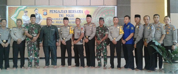 Jalin SIlaturahmi dan Kekompakan, Ini yang Dilakukan Dandim dan Polres Rokan Hilir