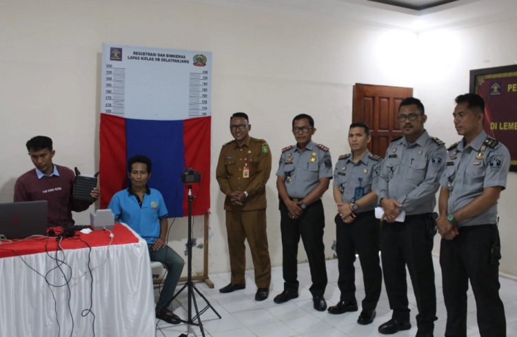 Pemkab Meranti Lakukan Perekaman KTP-el di Lapas Selatpanjang