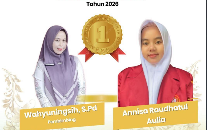 Siswa MAN 1 Rokan Hulu Raih Medali Emas  di Olimpiade Sains Nasional (Web) 2026