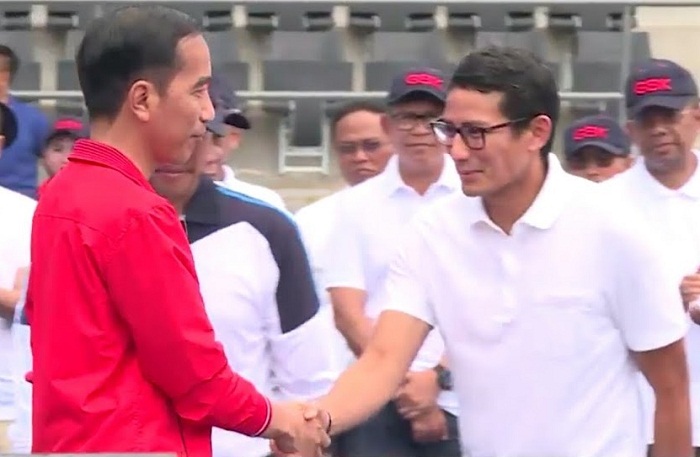 Sandiaga Uno Sindir Jokowi yang Tak Cuti Kampanye, TKN Berdalih Begini