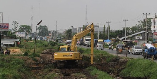 Pemerintah Mulai Lelang Pelebaran Jalan M Yamin Bangkinang, Anggaran Rp59 Miliar