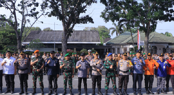 Pemko Pekanbaru Gelar Apel Tiga Pilar Jelang Pilkada dan HUT Ke-79 Kemerdekaan RI