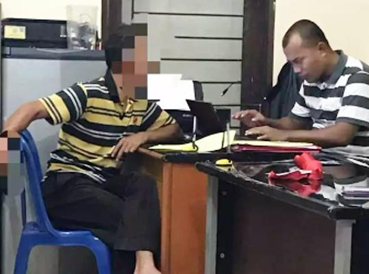 Cekik dan Tampar Warga, Oknum Anggota FPI Pelalawan Dipolisikan