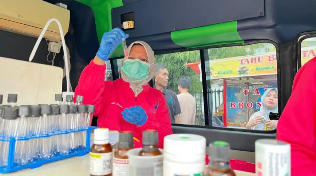 BBPOM Pekanbaru Uji Sampel Tahu hingga Cincau di Pasar Takjil, Ini Hasilnya