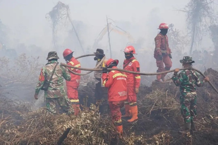 Sinergi Tiga Lapis Penanganan Karhutla Di Provinsi Riau