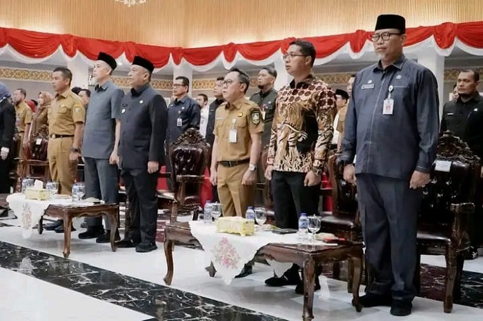 Wabup Rohil Hadiri Pengukuhan Kepala BPKP Riau