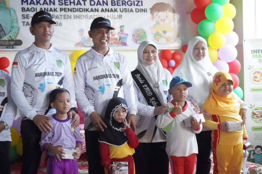 Bunda PAUD Inhil, Katerina Susanti Gaungkan Edukasi Makan Sehat