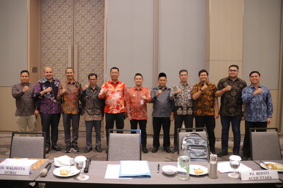 Pj Wako Pekanbaru Paparkan RDTR WP Marpoyan Damai Dalam Rapat Lintas Sektor