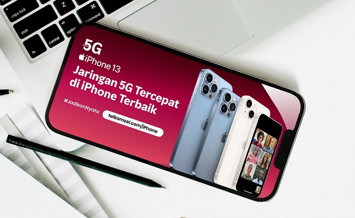 Telkomsel Hadirkan Bonus Kuota Data 5G Hingga 50GB di Paket Bundling iPhone 13 Terbaru