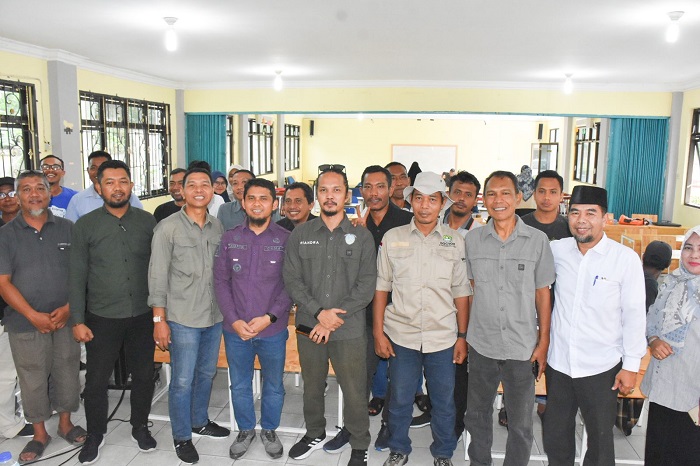 Camat Bengkalis Buka Pelatihan Restorasi Mangrove dan Pemantauan Kenaikan Air Laut