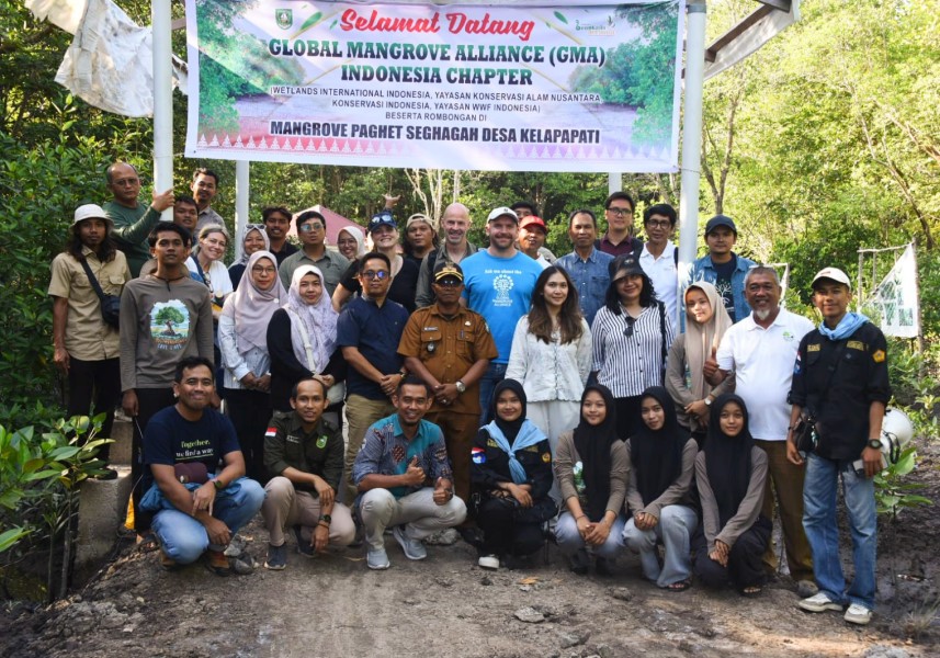 Pulau Bengkalis Jadi Ruang Belajar Konservasi Mangrove Nasional dan Global