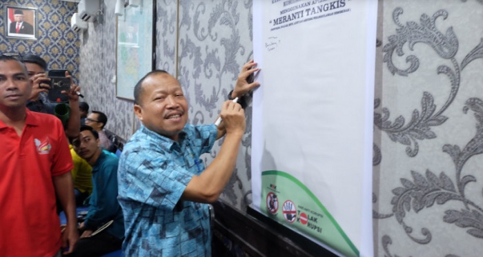 Inspektorat Meranti Luncurkan Aplikasi Meranti Tangkis