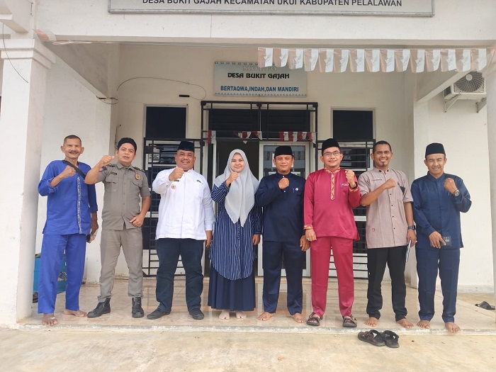 Camat Ukui  Monitoring Tahapan Pilkades di Lima Desa