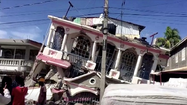 Gempa Bumi M7,2  di Haiti, 227 Orang DIlaporkan  Tewas