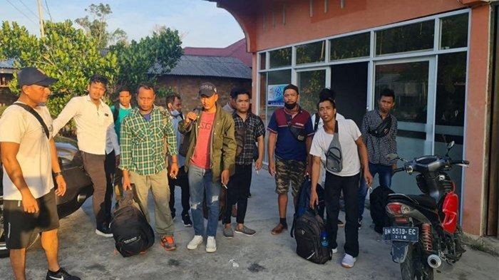 Hendak Nyebrang ke Malaysia,  28 Pekerja Migran Diamankan Polisi di Selat Baru Bengkalis
