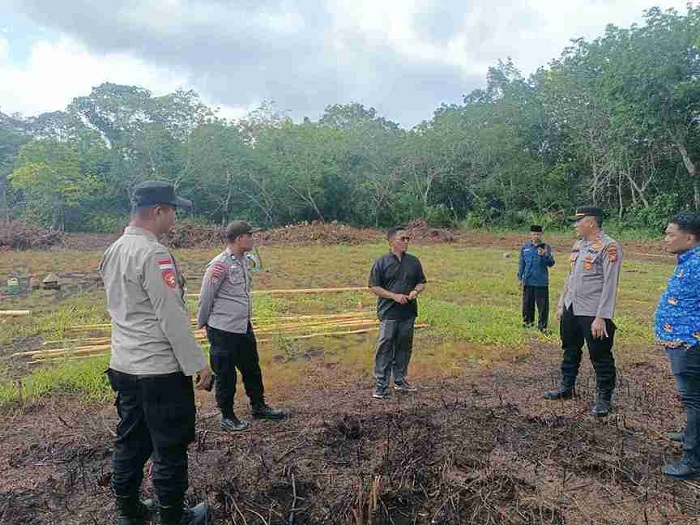 Polsek Bengkalis Dorong Budidaya Jagung Pipil di Desa Penampi