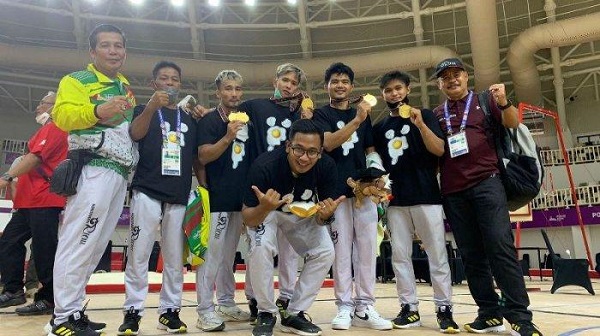 Senam Riau Tambah 1 Medali Emas, 1 Perak dan 2 Perunggu