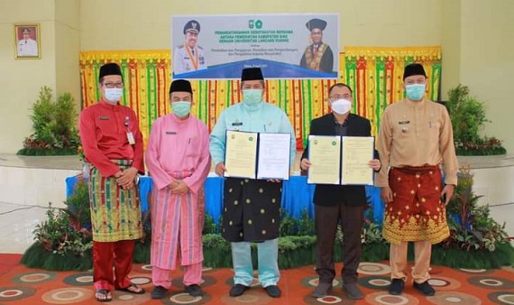 Tingkatkan SDM Daerah Pemkab  Siak Jalin Kerjasama Dengan Unilak 
