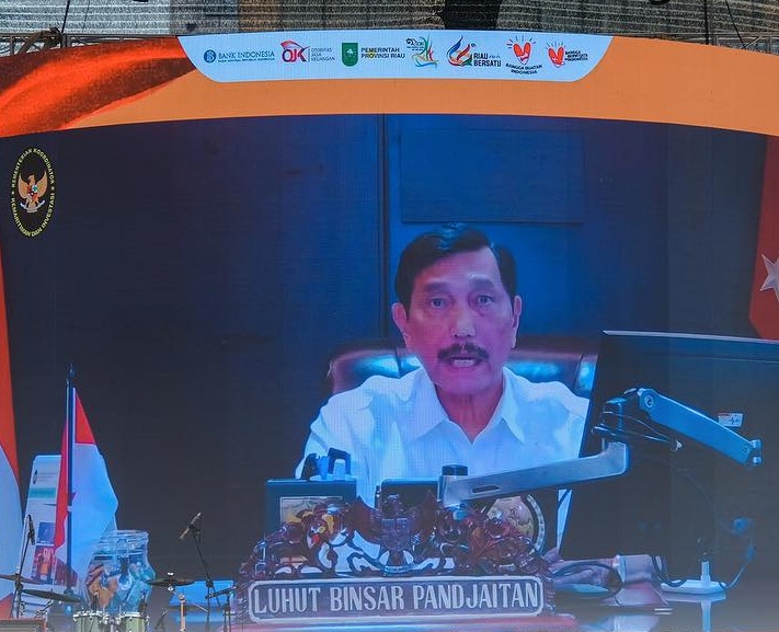 Luhut Minta Gali Potensi Ekonomi Pascaharvesting Gernas BBI dan BBWI Riau 2023