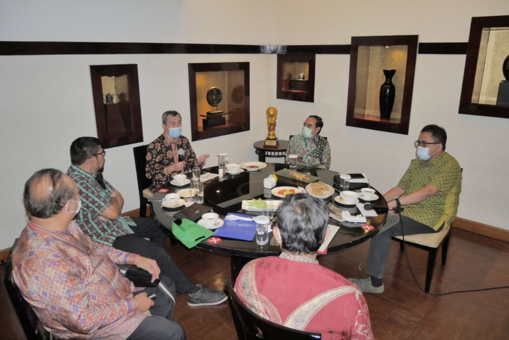 Gubri Syamsuar Paparkan Penanganan Covid-19 di Forum Diskusi PMRJ