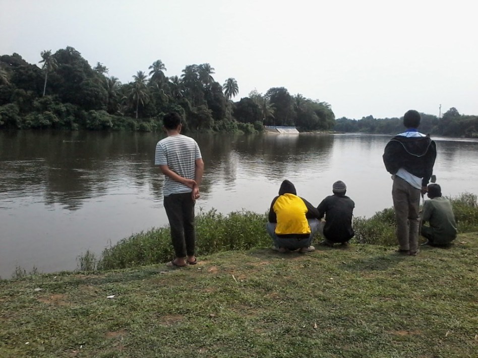 Terungkap! Sebelum Ditangkap, Warga Sering Lihat 2 Terduga Teroris Berenang di Sungai Kampar