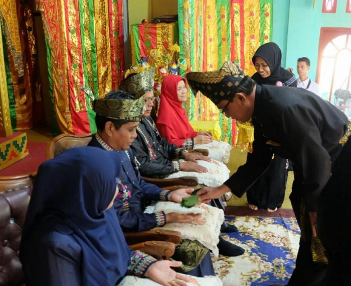 Beri Penghormatan, Bupati Inhil Hadiri Tepung Tawar Kajari dan Ketua PA Inhil