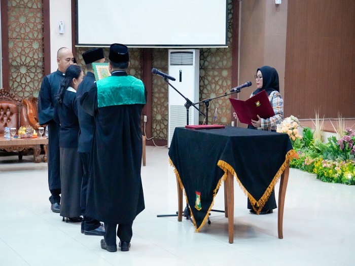 Wakil Bupati Kampar Lantik 20 PNS dalam Jabatan Fungsional