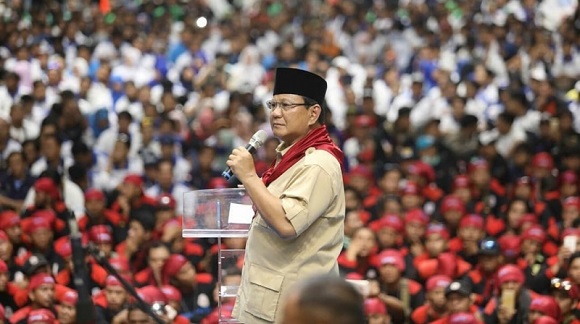 Prabowo: Jangan Bingung, Prabowo-Sandi Pemenangnya..