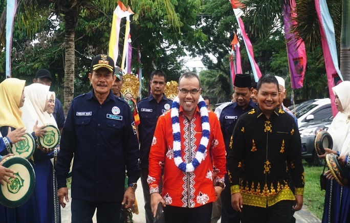 Launching Aplikasi DIGIDESA, Pandau Jaya Menjadi Contoh Smart Village di Kampar