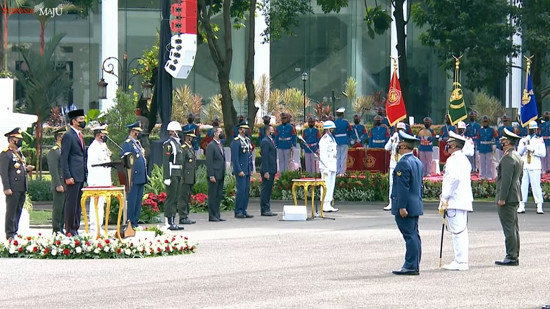 Jokowi: Dirgahayu ke-76 TNI, Bersatu Berjuang Kita Pasti Menang