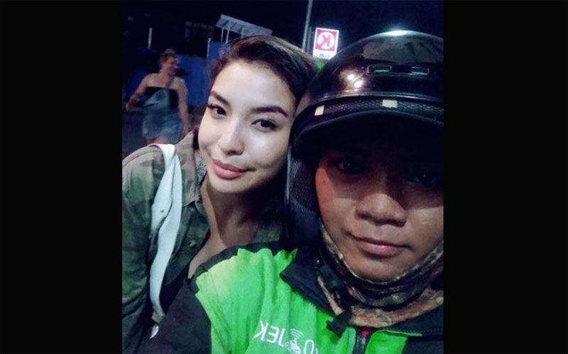 CIEEEE...Menang Banyak, Ini Cerita Driver GoJek Dapat Order dari Manohara Odelia Pinot, Katanya Asli Bukan Editan