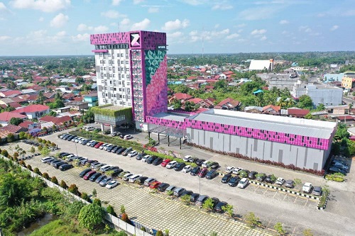 Semarak HUT ke-80 RI di Kota Idaman, Bendera Raksasa 17x12 Meter Akan Berkibar di Puncak Gedung The Zuri Dumai