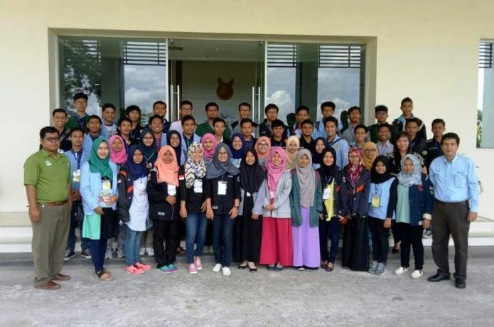 Mahasiswa Teknik Kimia se-Sumatera Belajar Industri Kertas ke Pelalawan