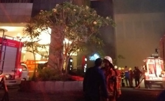 Kebakaran di Basement Bikin Panik Pengunjung Hotel Premier Pekanbaru Pagi Tadi