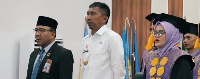 Pj. Bupati Kuansing Hadiri Wisuda Ke-XI Universitas Islam Kuantan Singingi