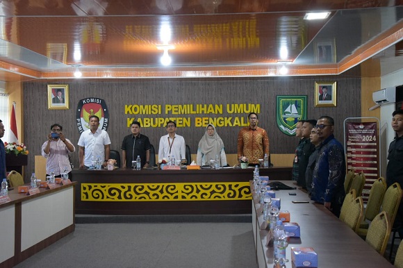 KPU Bengkalis Gelar Rapat Pleno Rekapitulasi Pemutakhiran Data Pemilih Berkelanjutan