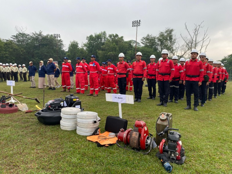 Penguatan Kesiapsiagaan Hadapi Musim Kemarau dan El Nino, RAPP Sinergi Bersama  Pemerintah di  Apel Siaga Karhutla