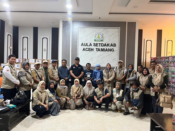 Bantuan PGRI Kabupaten Bengkalis untuk Korban Bencana di Aceh Tamiang Disambut Haru dan Apresiasi Pemerintah Daerah