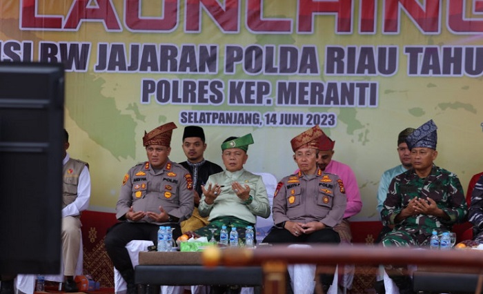 Plt Bupati Asmar Ajak Dukung Program Polisi RW
