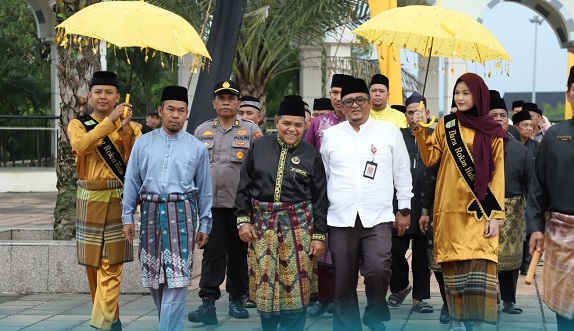 Pemkab Rohul Gelar Tradisi Menyambut Bulan Ramadhan Potang Bulimau