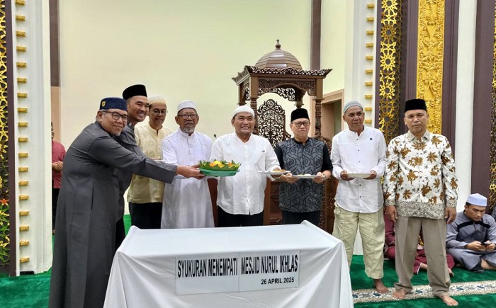 Wawako Dumai  Resmikan Masjid Nurul Ikhlas
