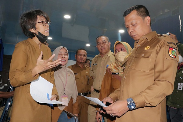 Muflihun Sidak Pelaksanaan Penerimaan Siswa Baru di Tiga SMP